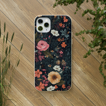 Botanical Flower Illustration | Biodegradable iPhone Case