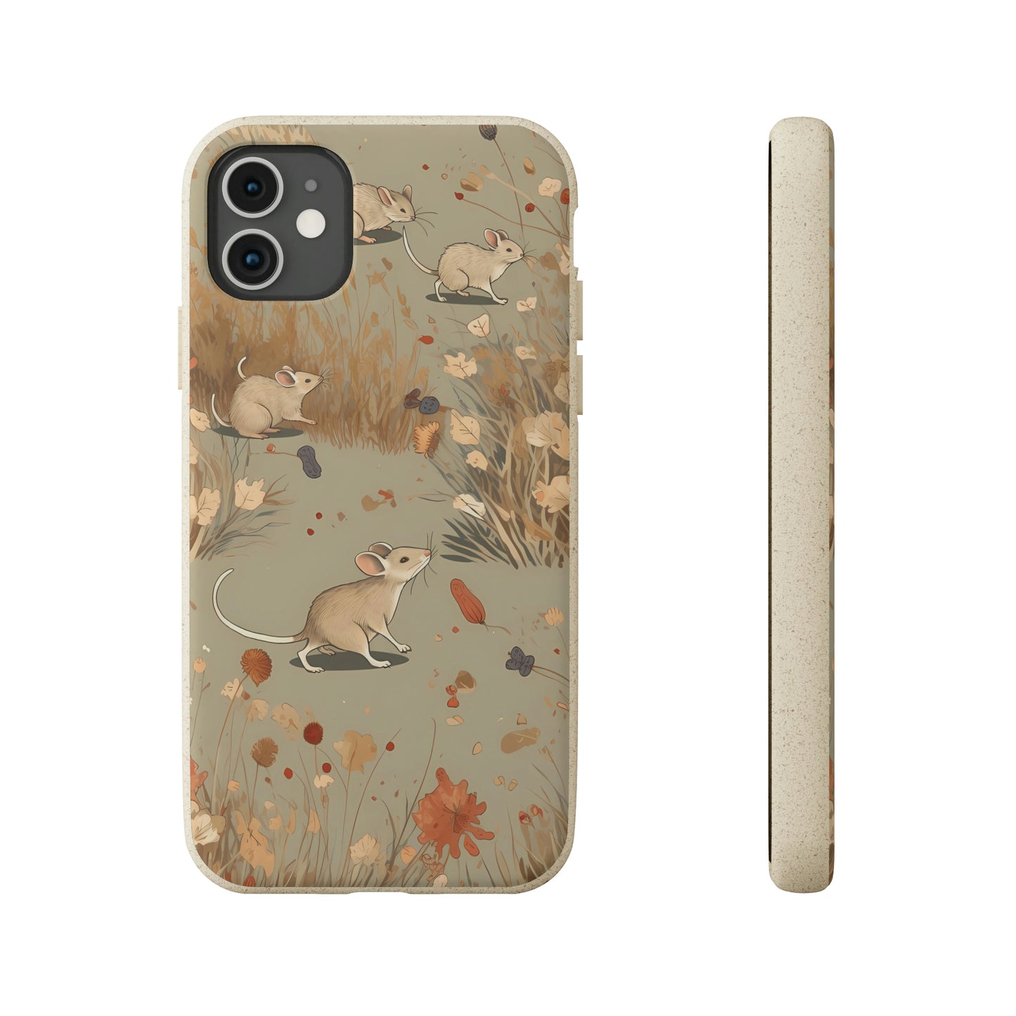 Charming Field Mice | Biodegradable iPhone Case