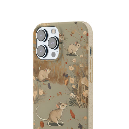 Charming Field Mice | Biodegradable iPhone Case