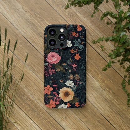 Botanical Flower Illustration | Biodegradable iPhone Case