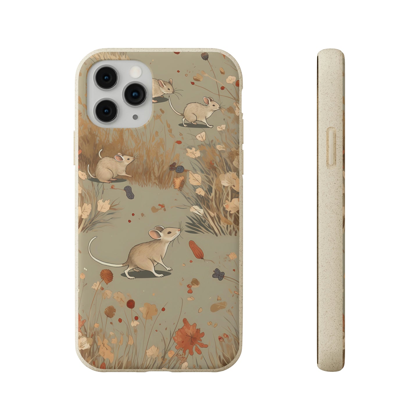 Charming Field Mice | Biodegradable iPhone Case