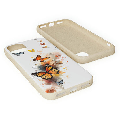 Colorful Butterflies | Biodegradable iPhone Case