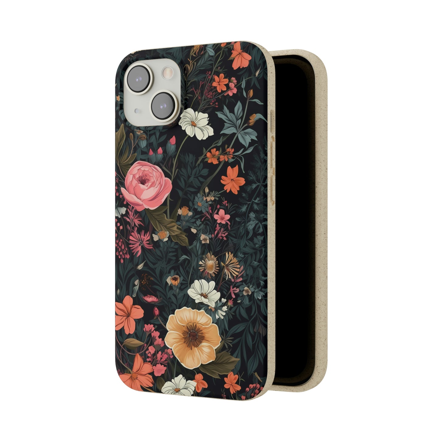 Botanical Flower Illustration | Biodegradable iPhone Case