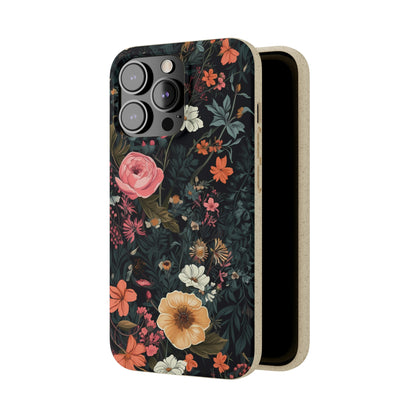 Botanical Flower Illustration | Biodegradable iPhone Case