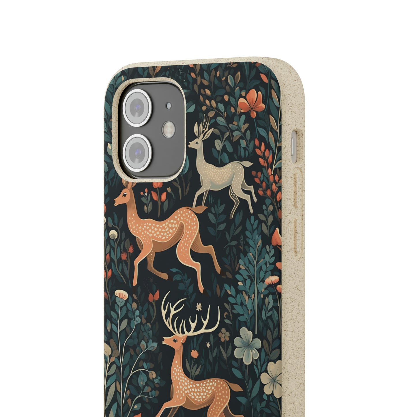 Enchanting Deer in a Forest | Biodegradable iPhone Case