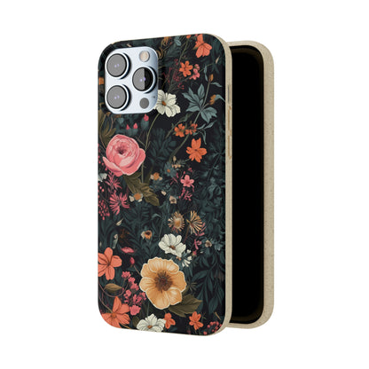 Botanical Flower Illustration | Biodegradable iPhone Case