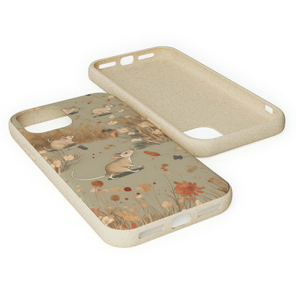 Charming Field Mice | Biodegradable iPhone Case