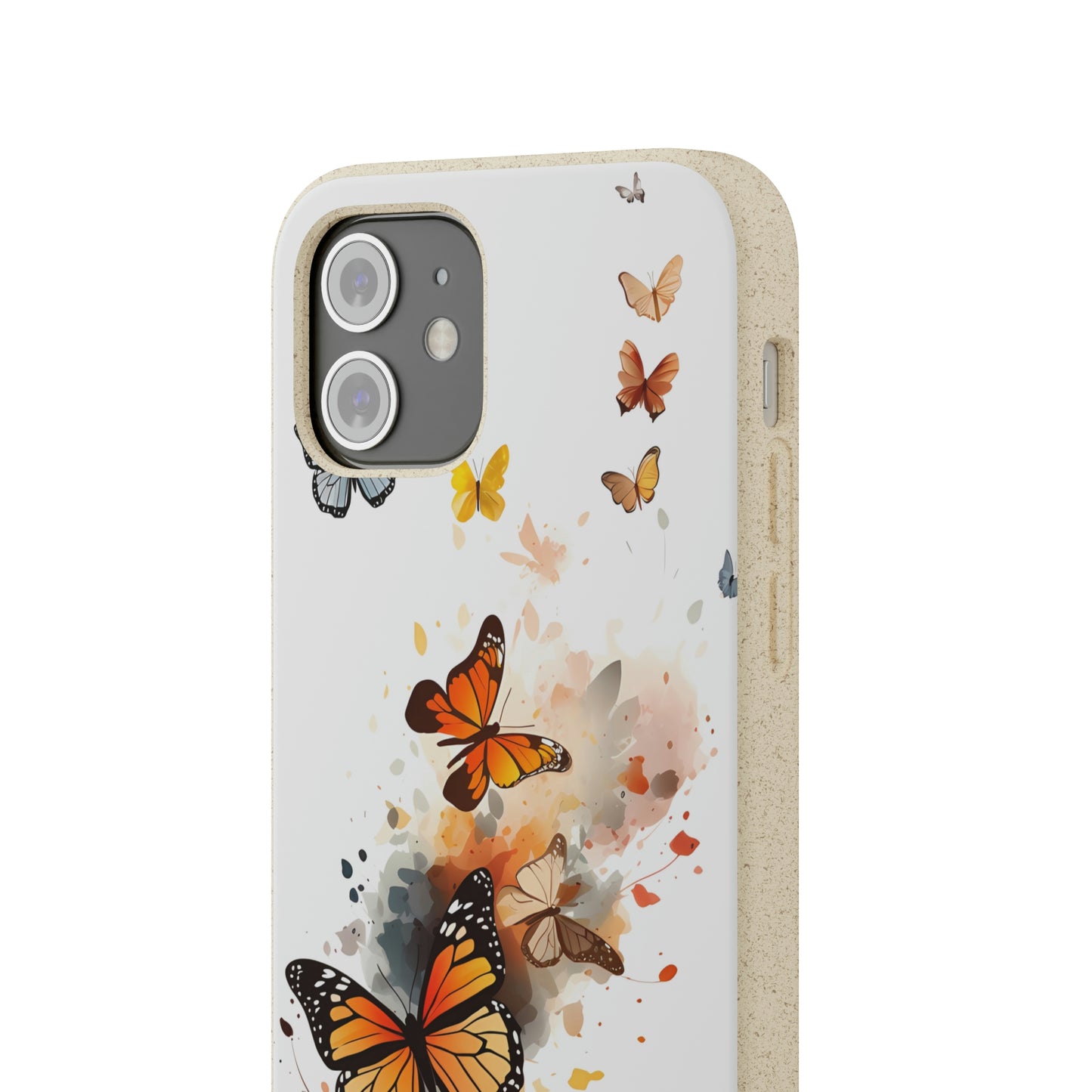 Colorful Butterflies | Biodegradable iPhone Case