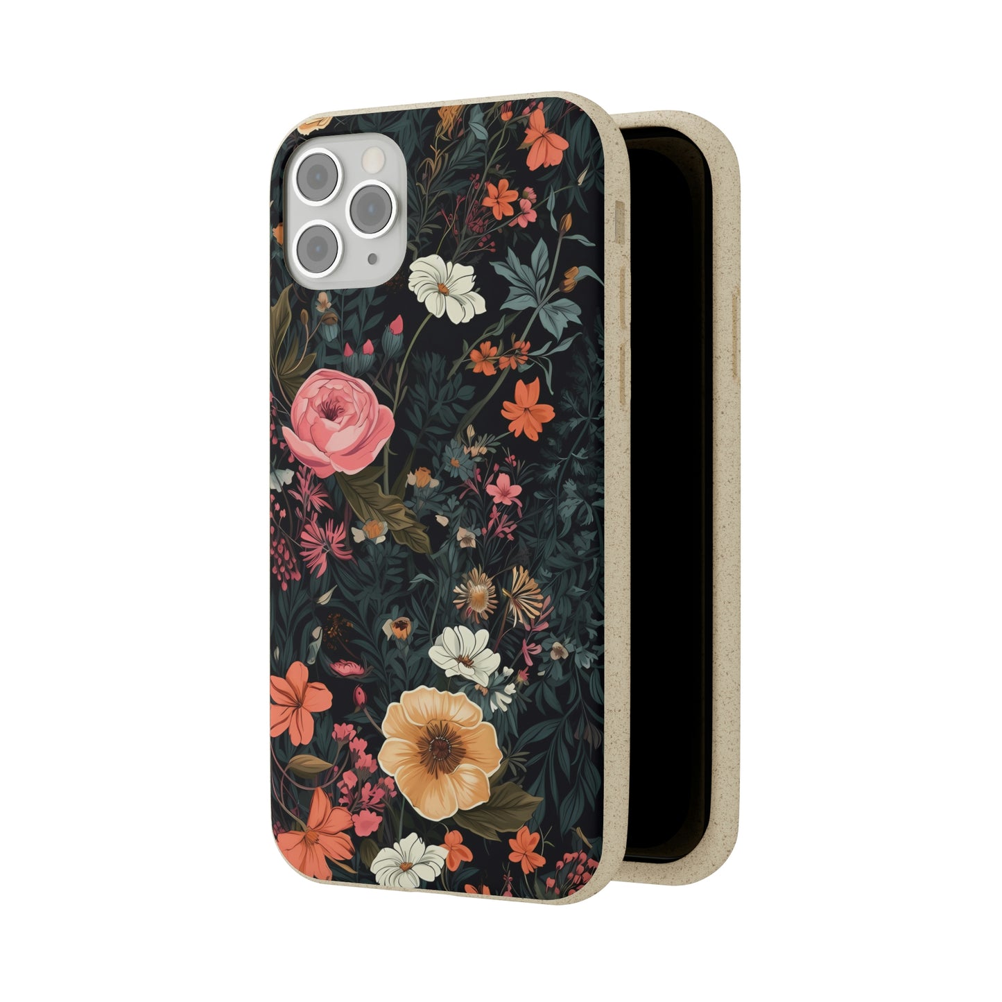 Botanical Flower Illustration | Biodegradable iPhone Case