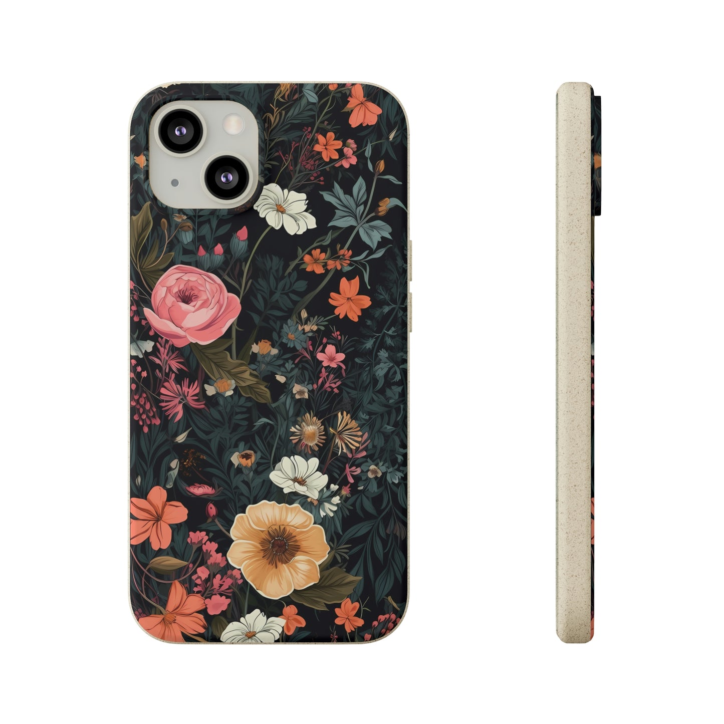 Botanical Flower Illustration | Biodegradable iPhone Case