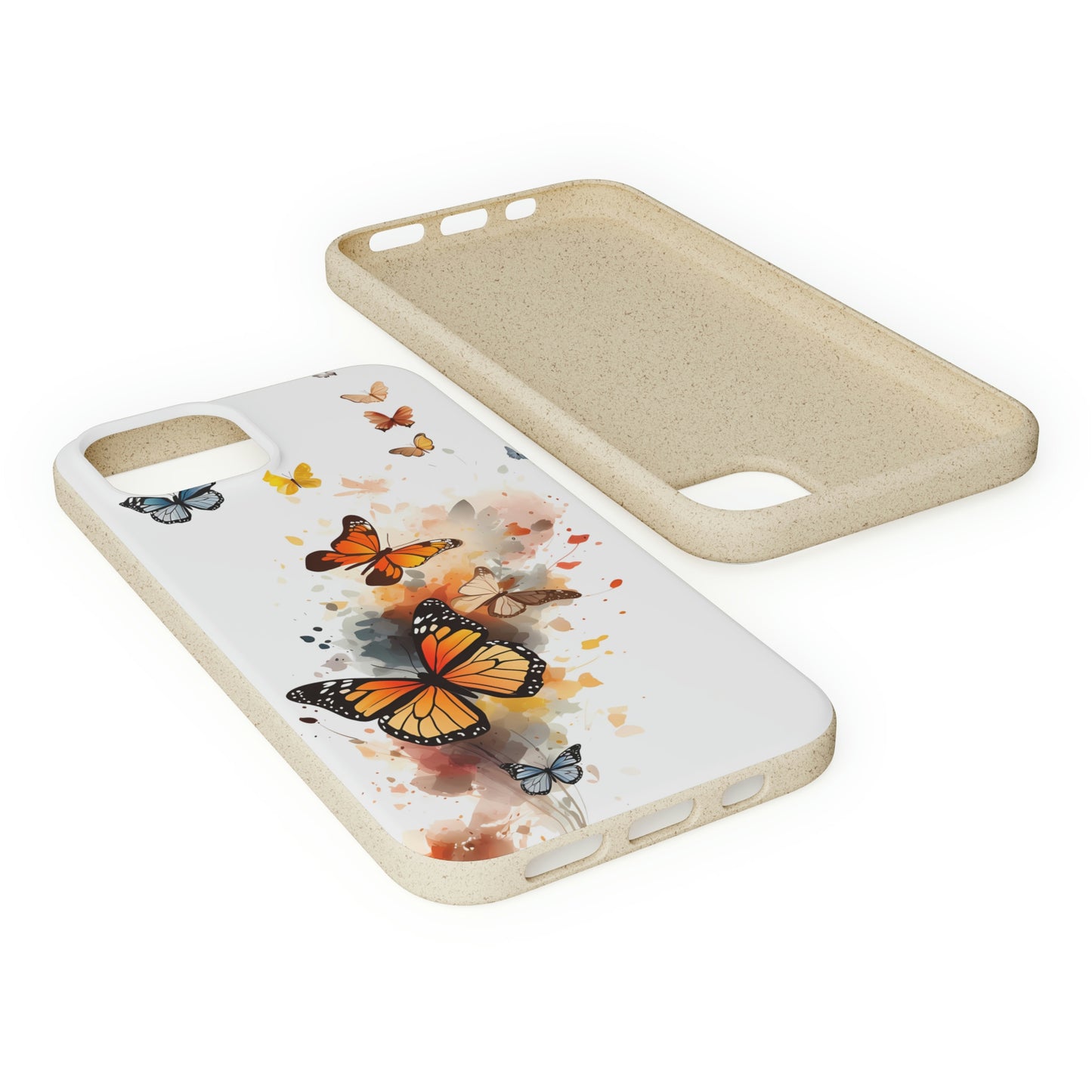 Colorful Butterflies | Biodegradable iPhone Case