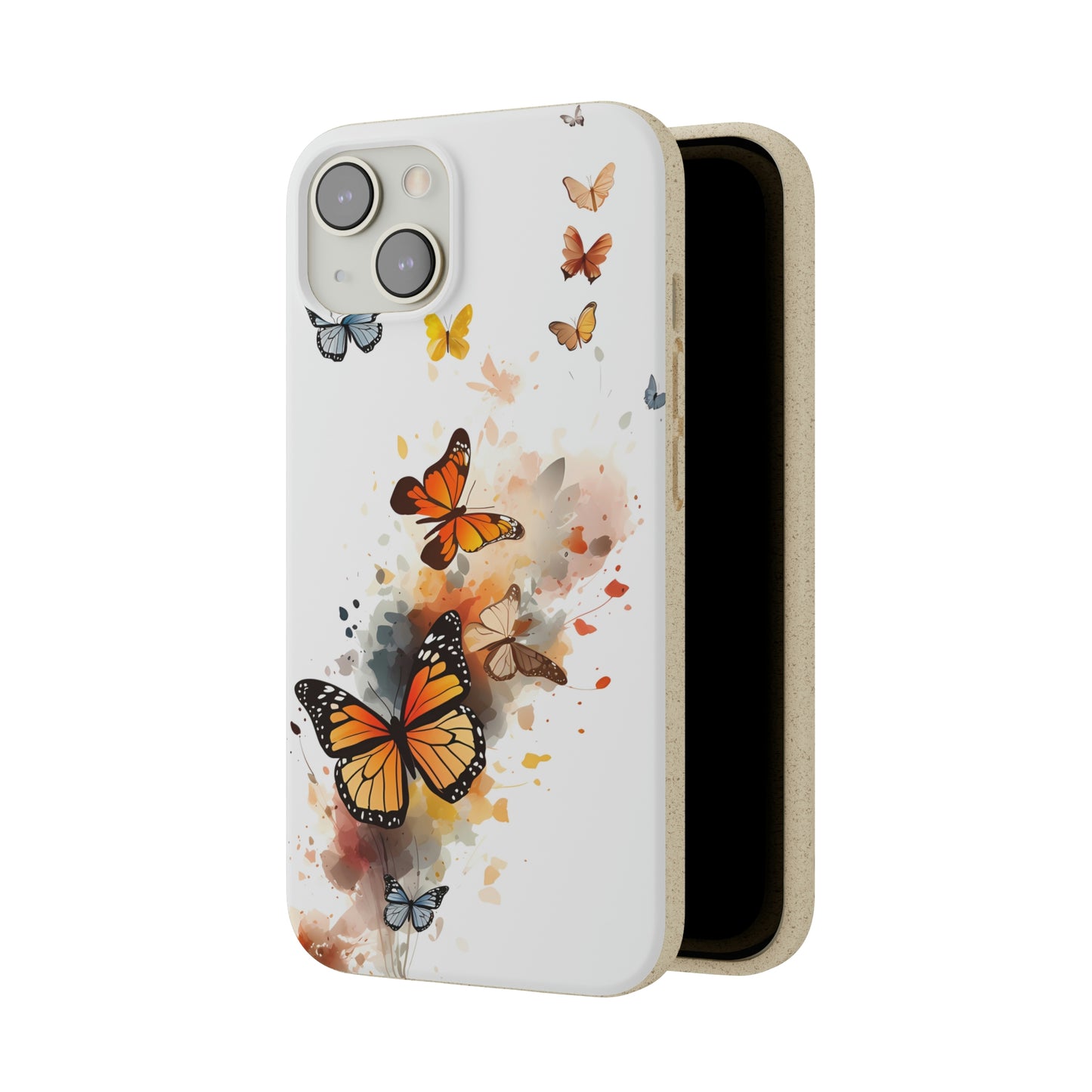 Colorful Butterflies | Biodegradable iPhone Case