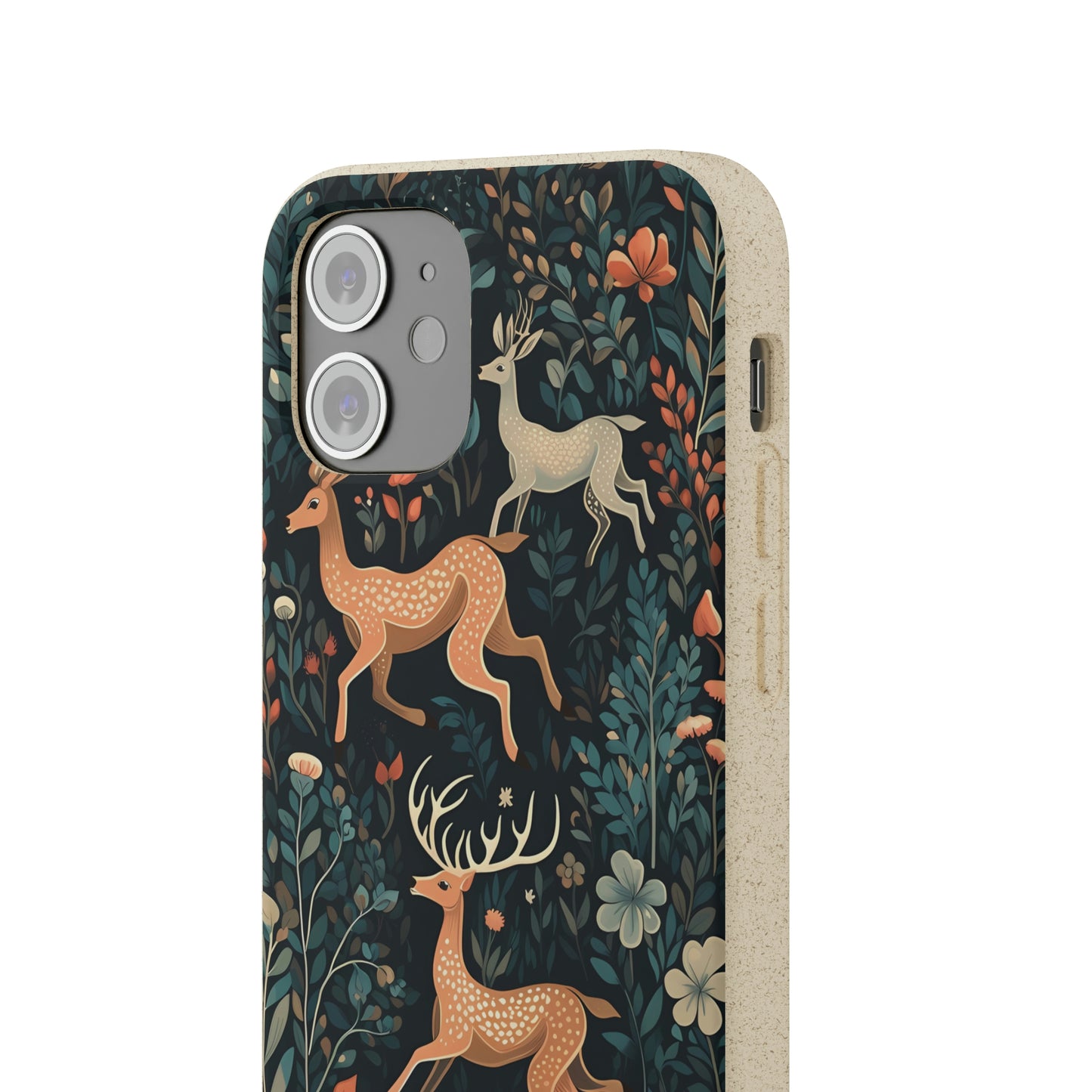 Enchanting Deer in a Forest | Biodegradable iPhone Case