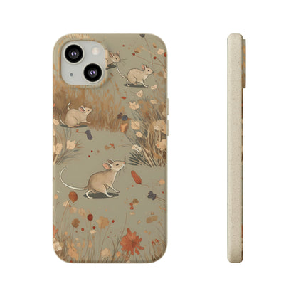 Charming Field Mice | Biodegradable iPhone Case