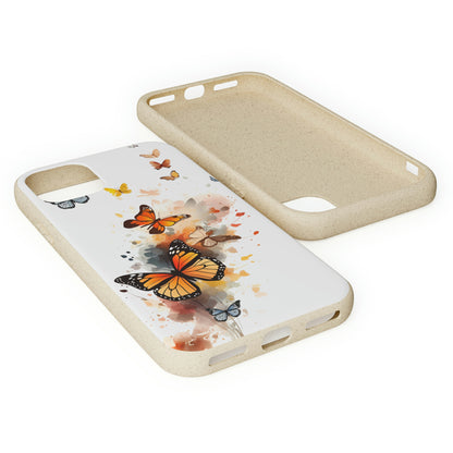 Colorful Butterflies | Biodegradable iPhone Case