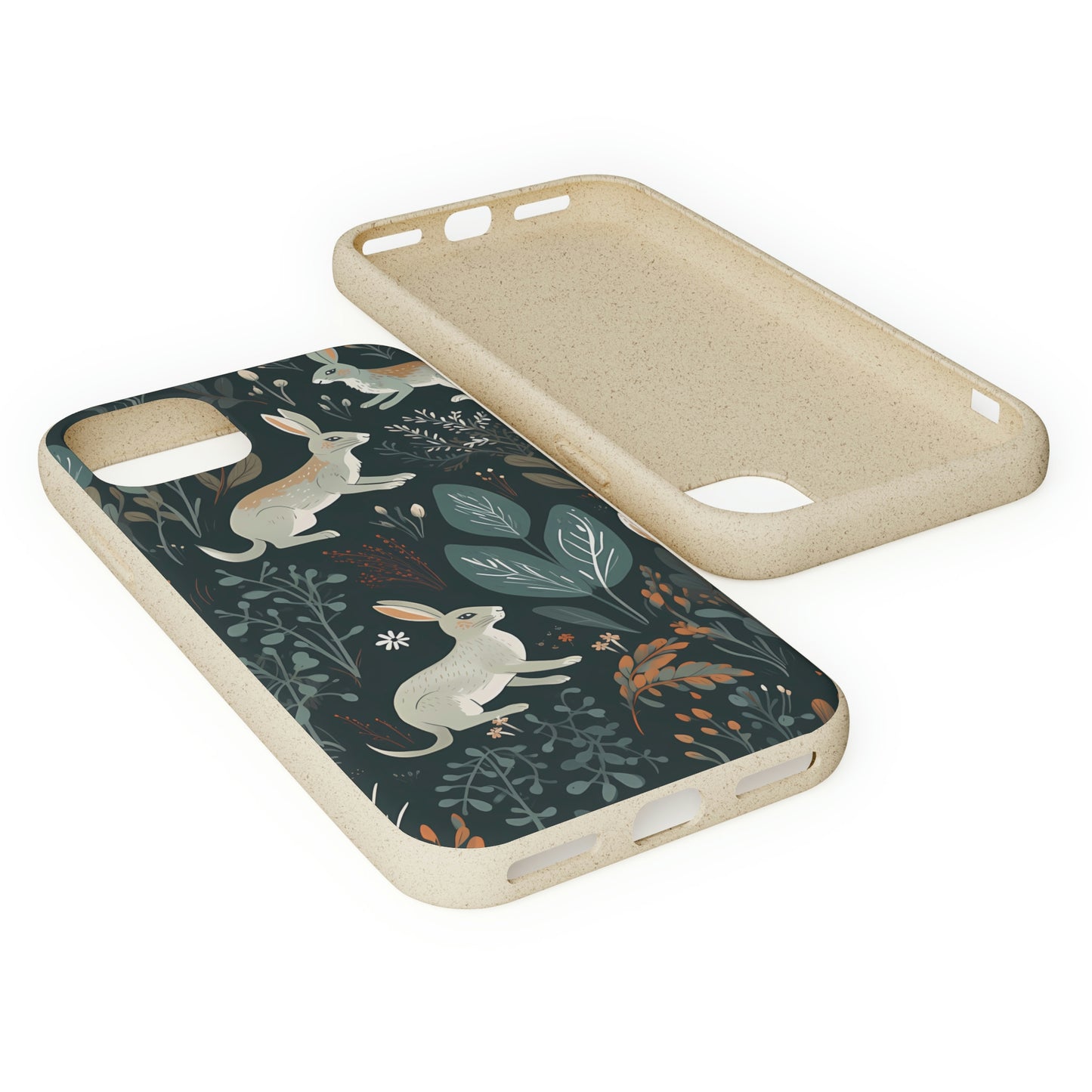 Enchanting Rabbits in a Forest | Biodegradable iPhone Case