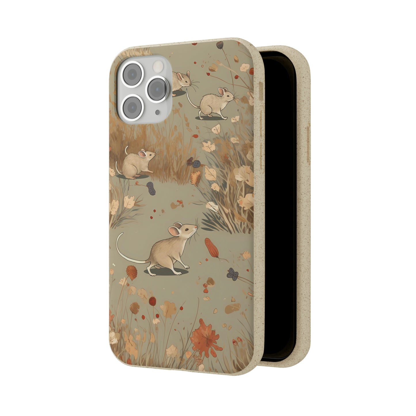 Charming Field Mice | Biodegradable iPhone Case