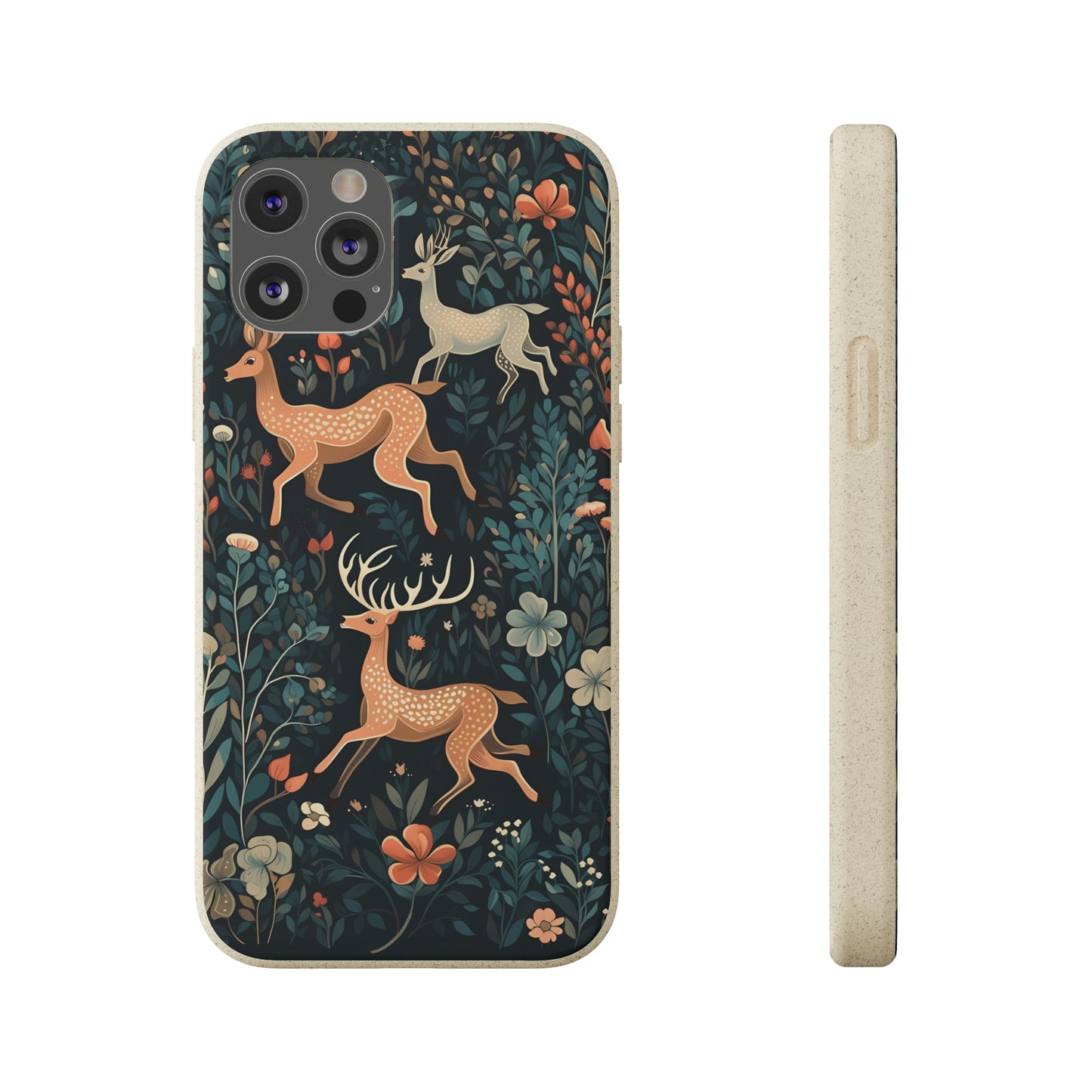 Enchanting Deer in a Forest | Biodegradable iPhone Case