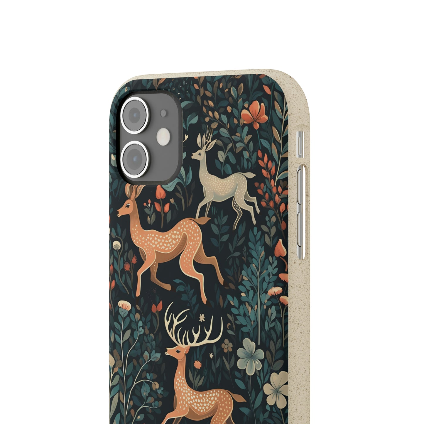 Enchanting Deer in a Forest | Biodegradable iPhone Case