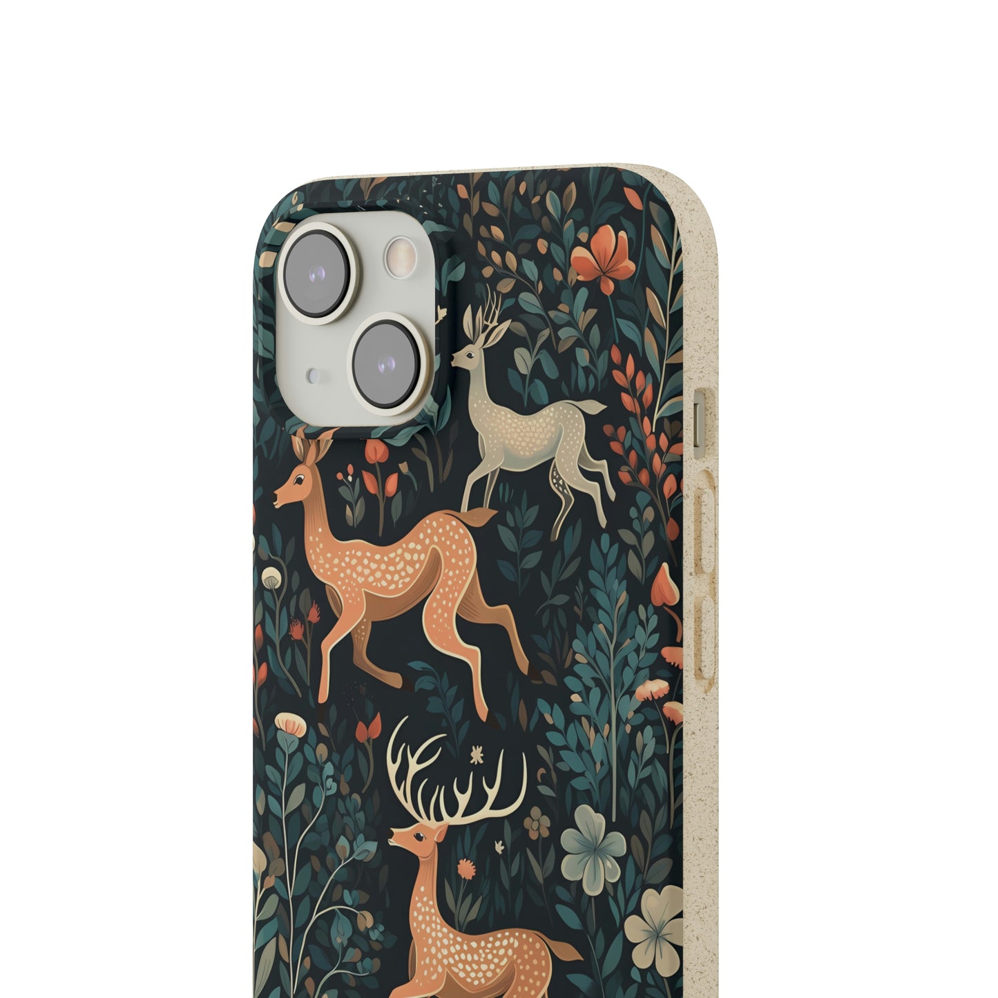 Enchanting Deer in a Forest | Biodegradable iPhone Case