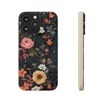 Botanical Flower Illustration | Biodegradable iPhone Case