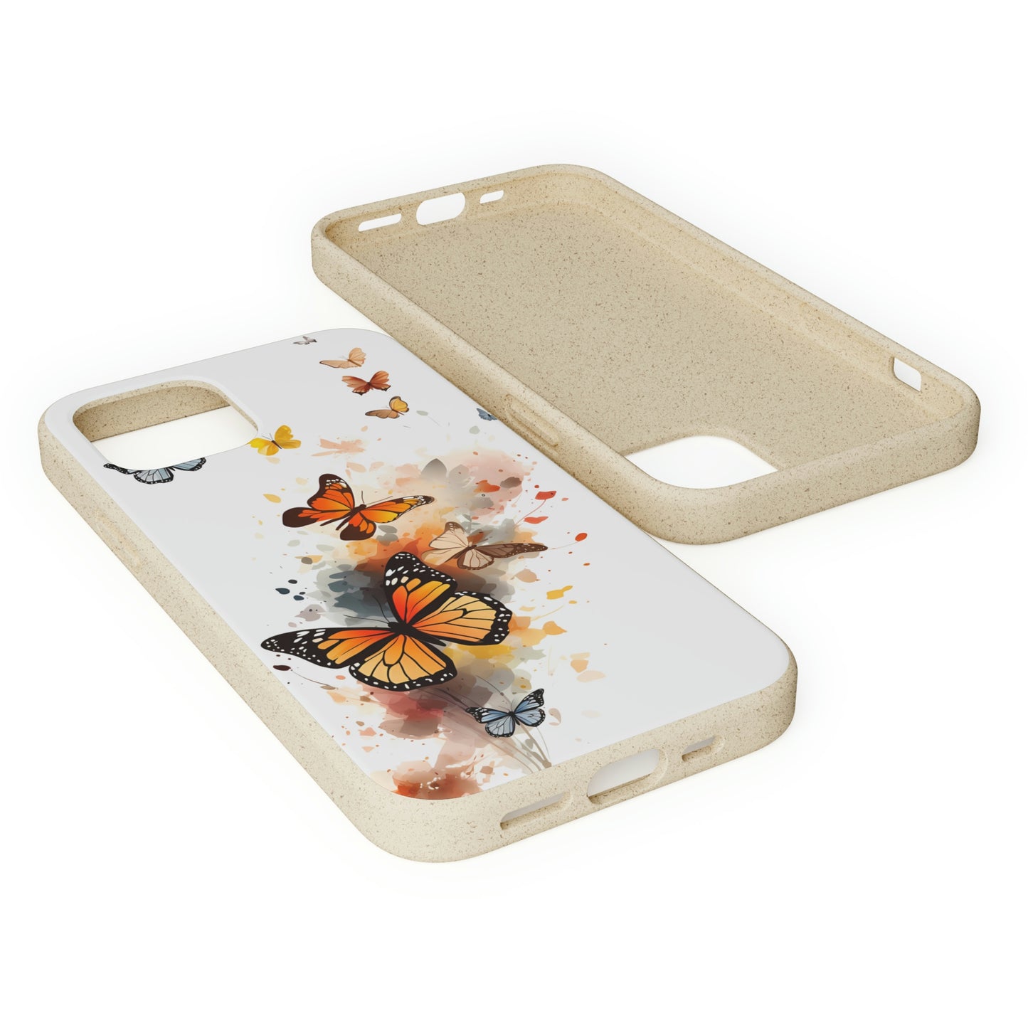 Colorful Butterflies | Biodegradable iPhone Case