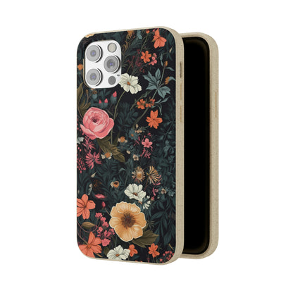 Botanical Flower Illustration | Biodegradable iPhone Case