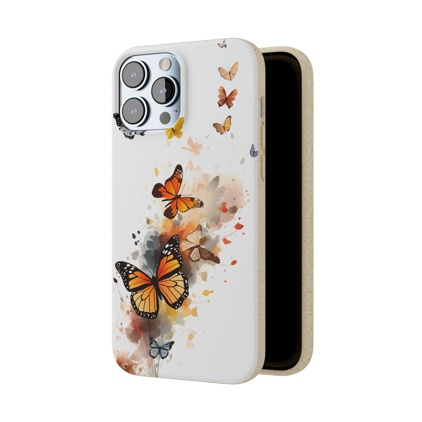 Colorful Butterflies | Biodegradable iPhone Case