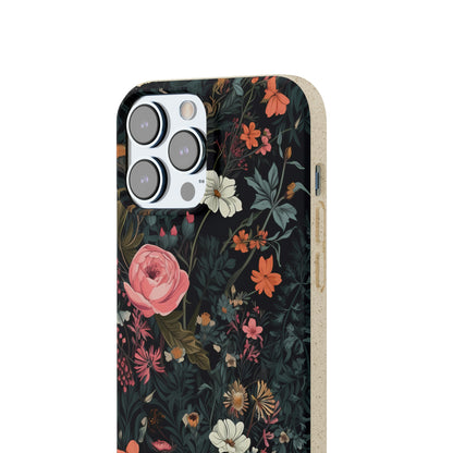 Botanical Flower Illustration | Biodegradable iPhone Case