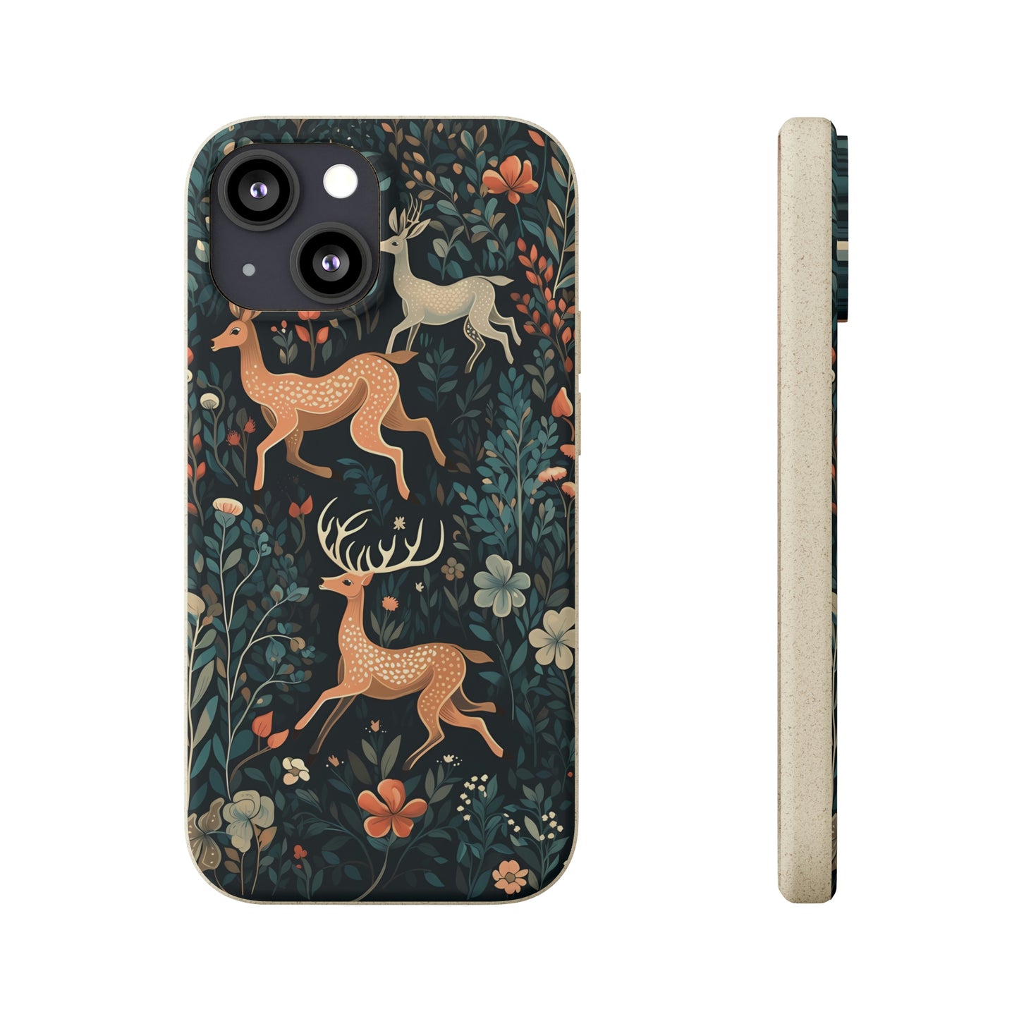 Enchanting Deer in a Forest | Biodegradable iPhone Case