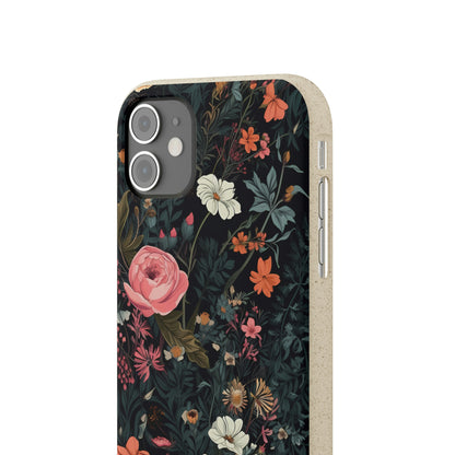 Botanical Flower Illustration | Biodegradable iPhone Case