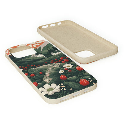 Strawberry Field | Biodegradable iPhone Case