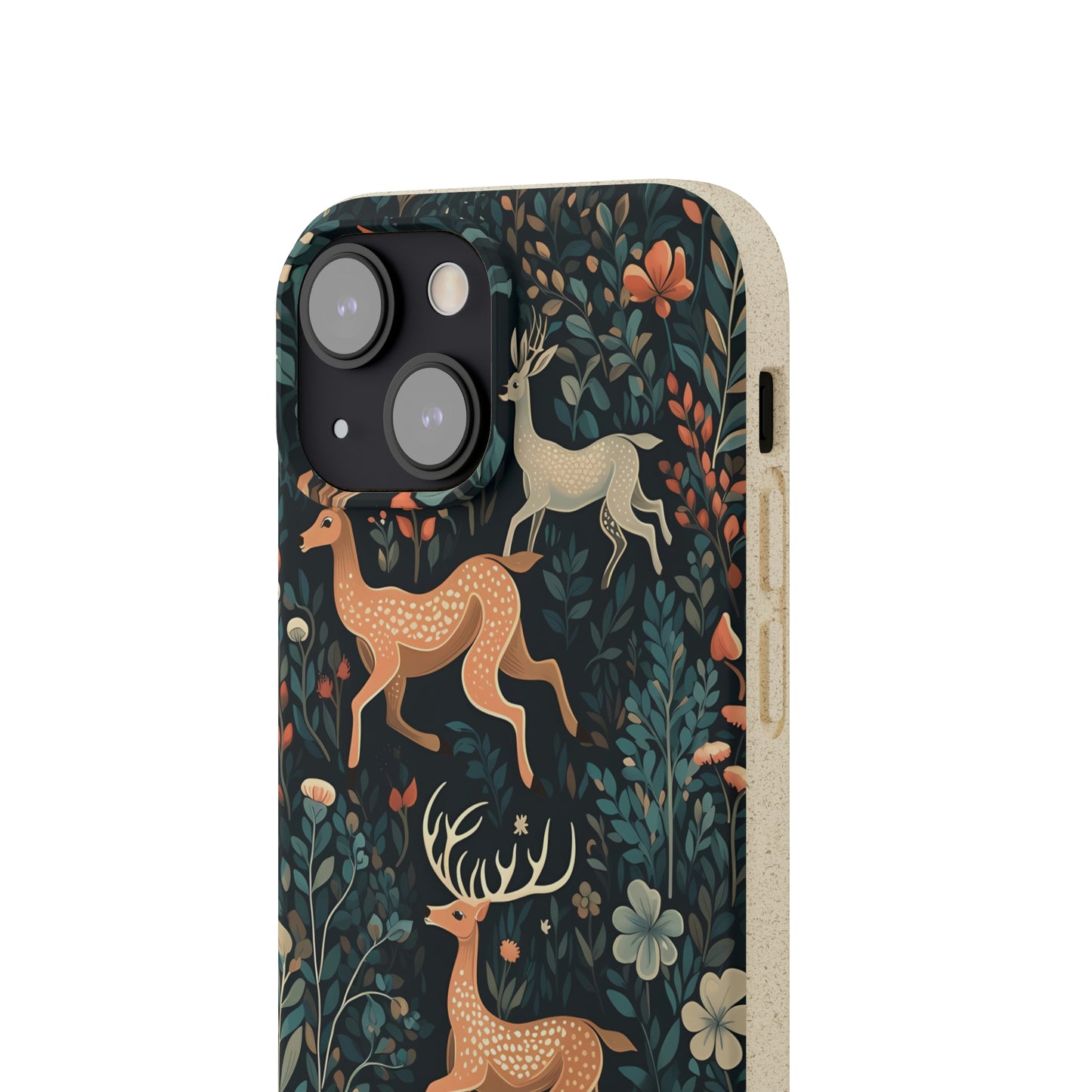 Enchanting Deer in a Forest | Biodegradable iPhone Case