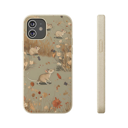 Charming Field Mice | Biodegradable iPhone Case