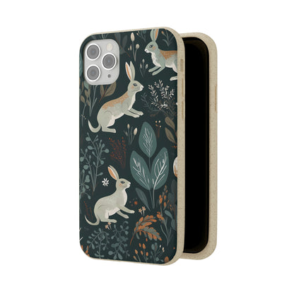 Enchanting Rabbits in a Forest | Biodegradable iPhone Case