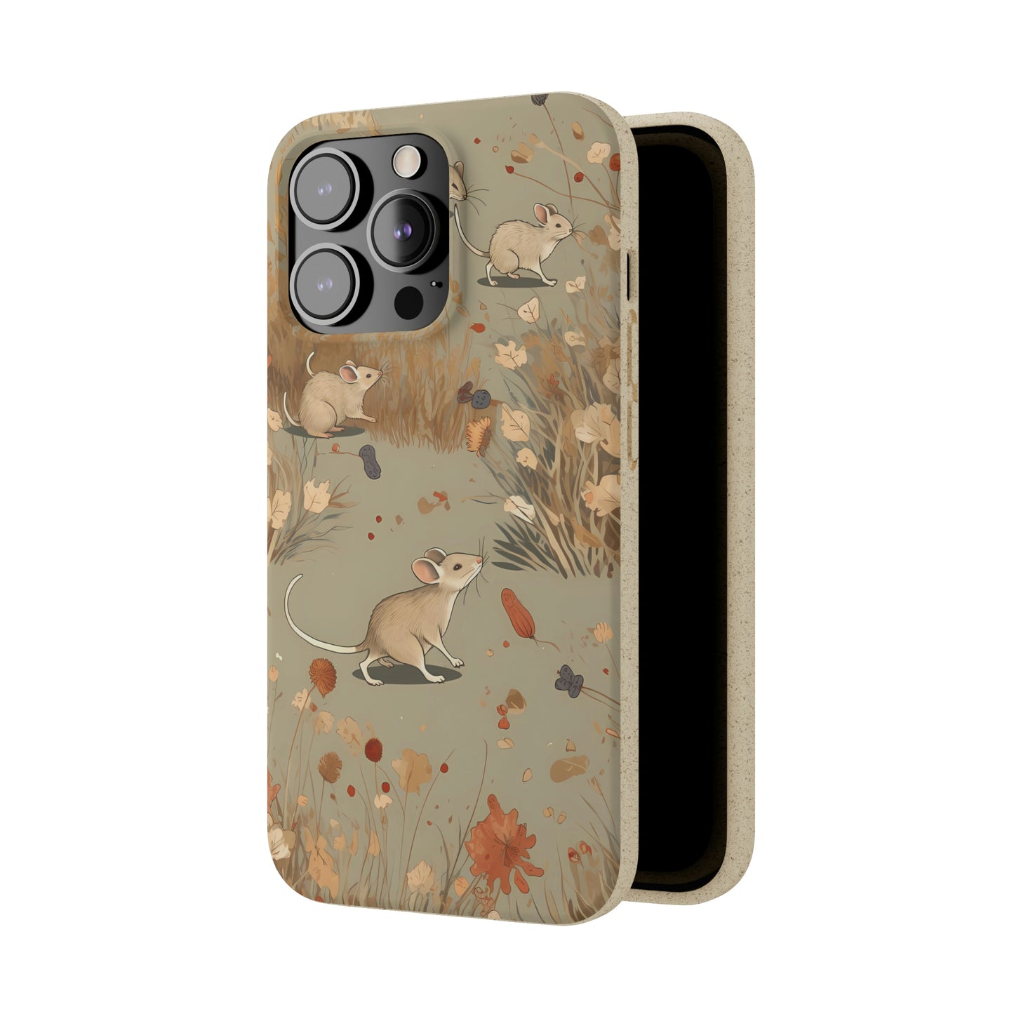 Charming Field Mice | Biodegradable iPhone Case