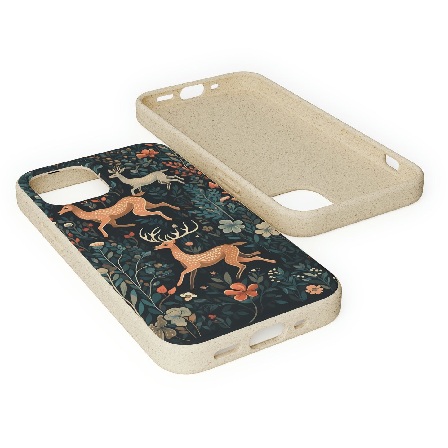 Enchanting Deer in a Forest | Biodegradable iPhone Case