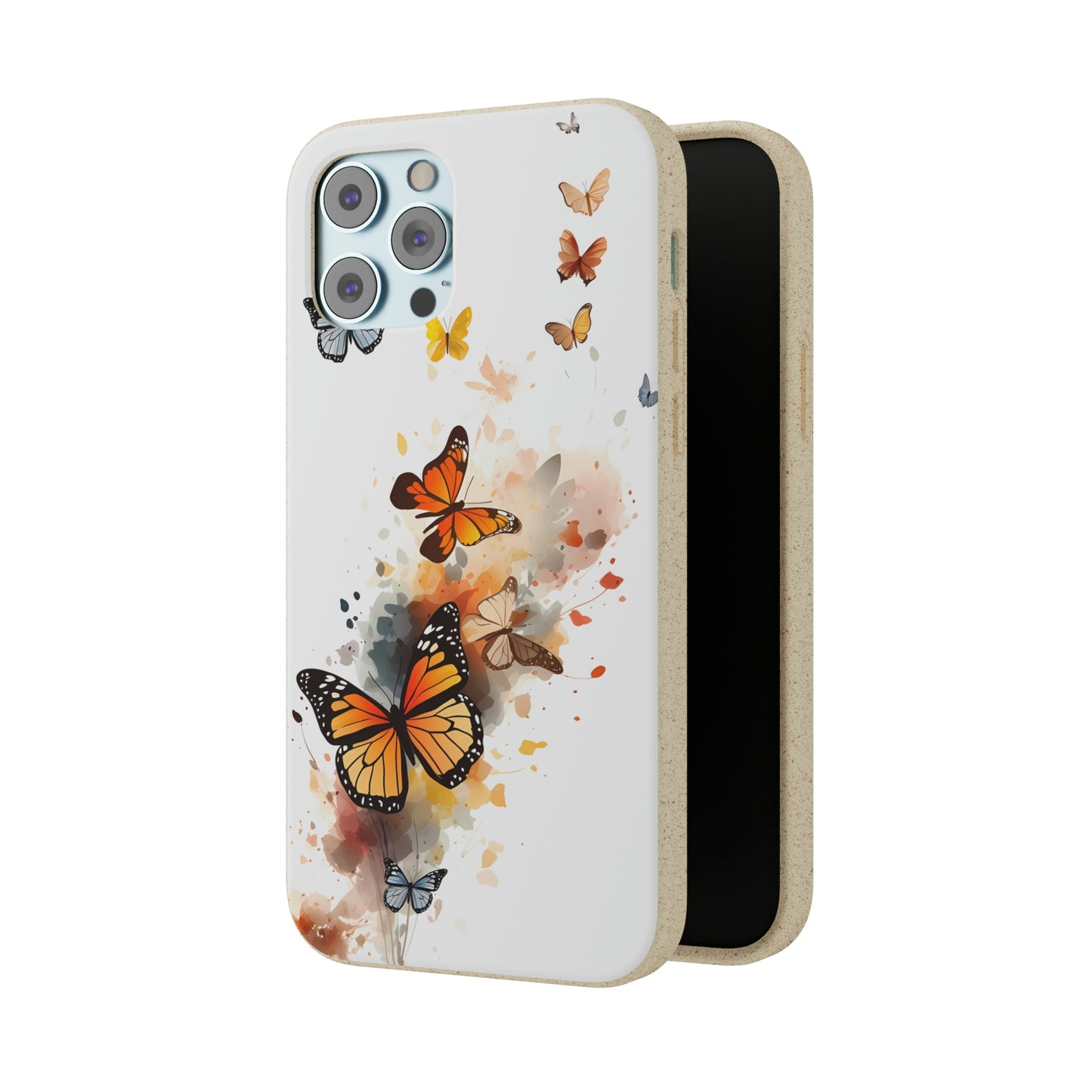 Colorful Butterflies | Biodegradable iPhone Case