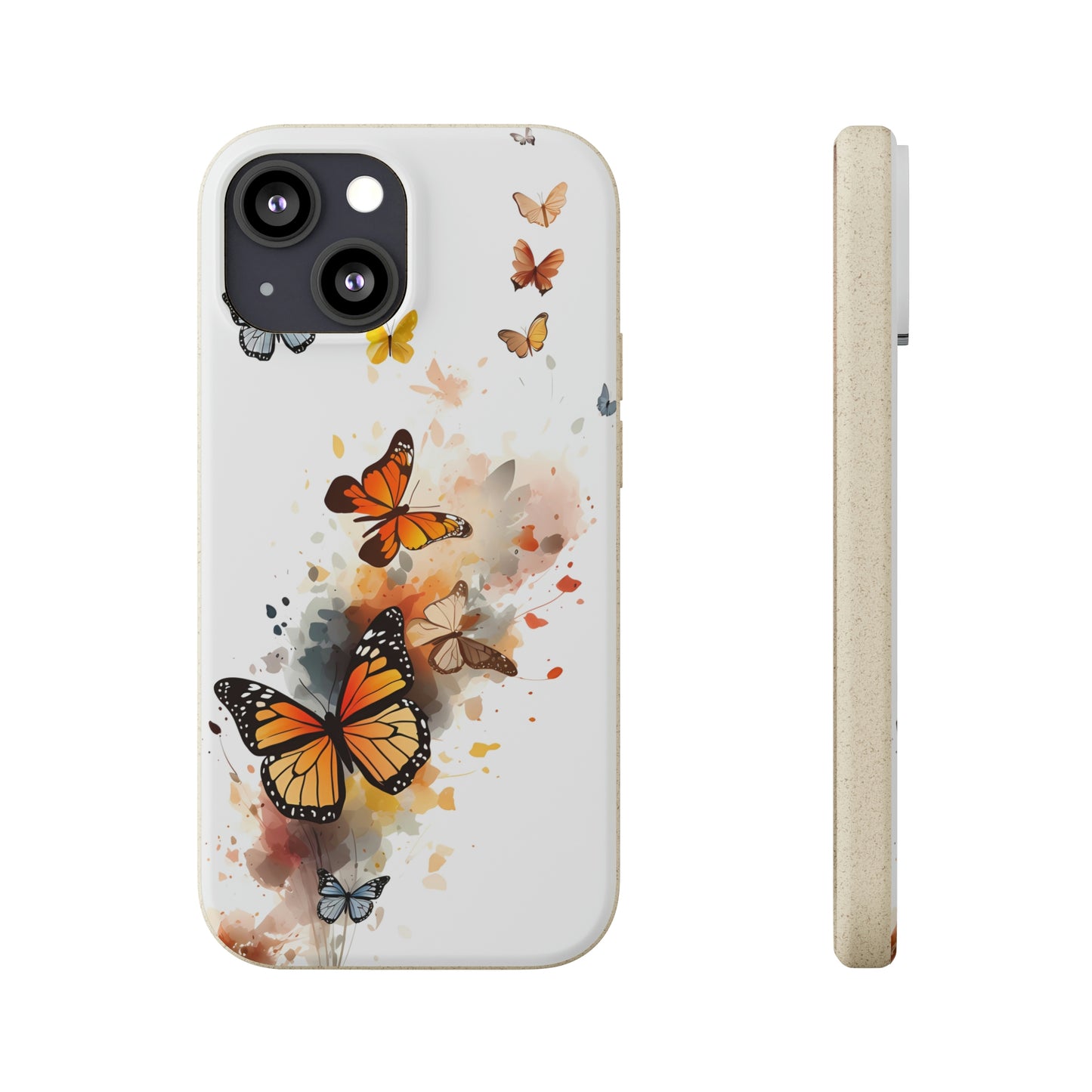 Colorful Butterflies | Biodegradable iPhone Case