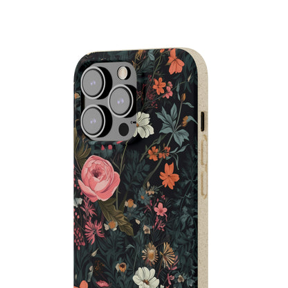 Botanical Flower Illustration | Biodegradable iPhone Case