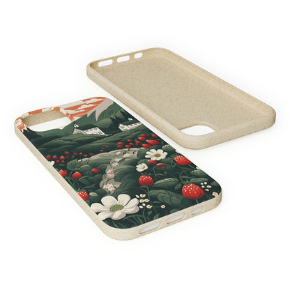 Strawberry Field | Biodegradable iPhone Case