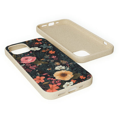 Botanical Flower Illustration | Biodegradable iPhone Case