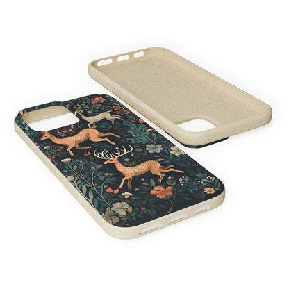 Enchanting Deer in a Forest | Biodegradable iPhone Case