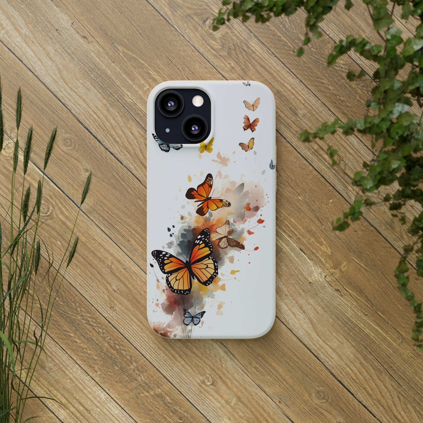 Colorful Butterflies | Biodegradable iPhone Case