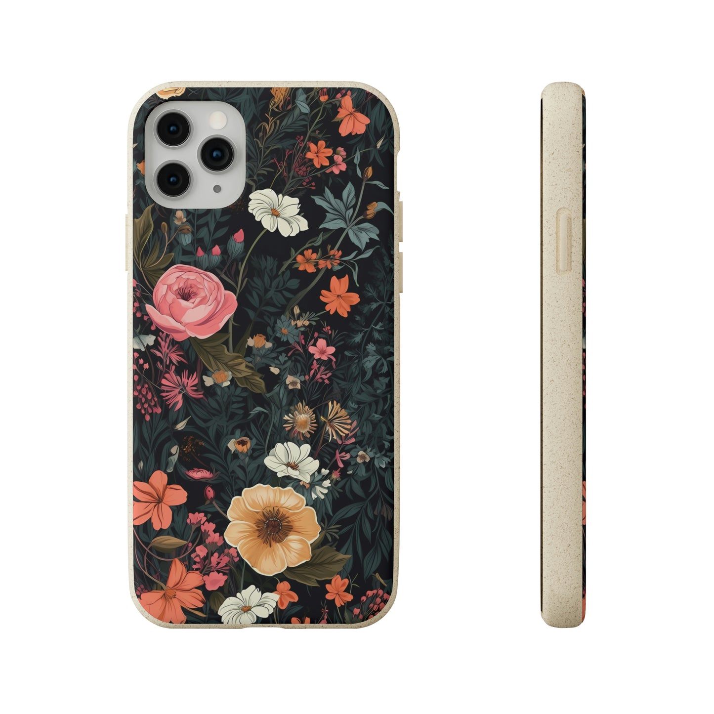 Botanical Flower Illustration | Biodegradable iPhone Case