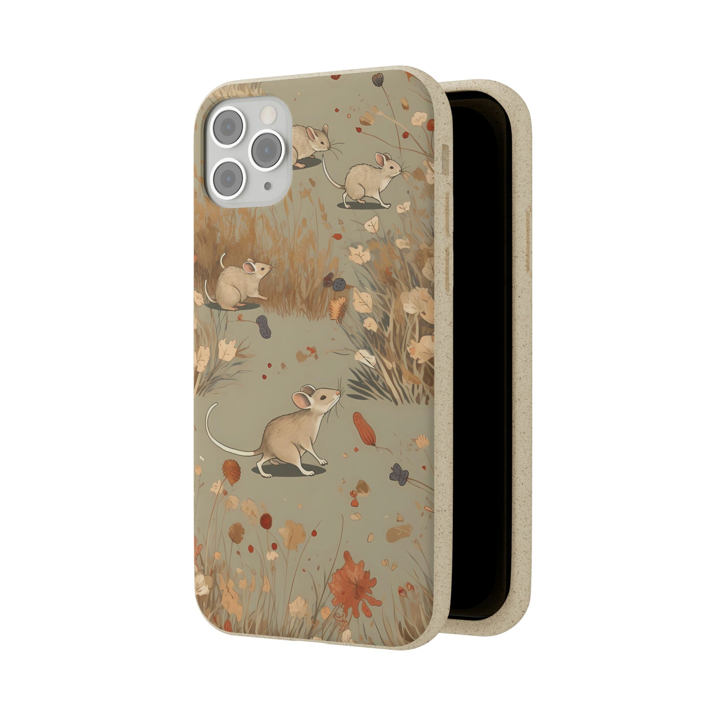 Charming Field Mice | Biodegradable iPhone Case