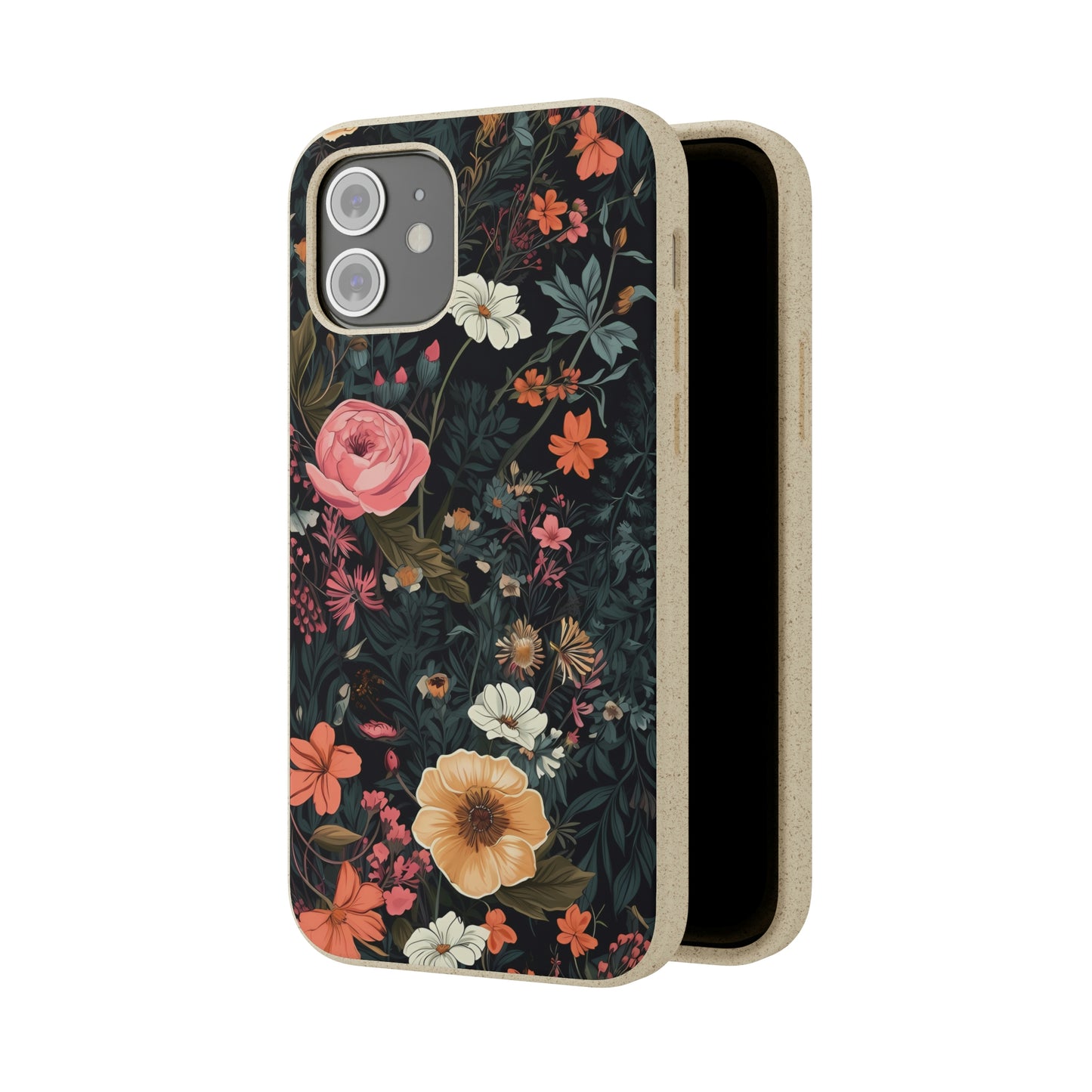 Botanical Flower Illustration | Biodegradable iPhone Case