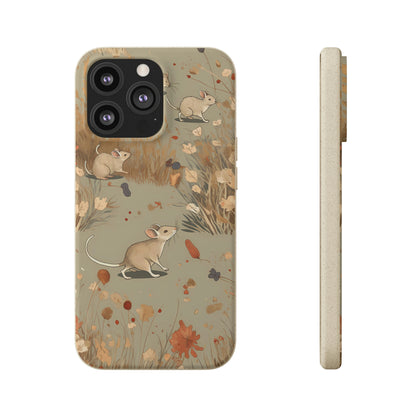 Charming Field Mice | Biodegradable iPhone Case