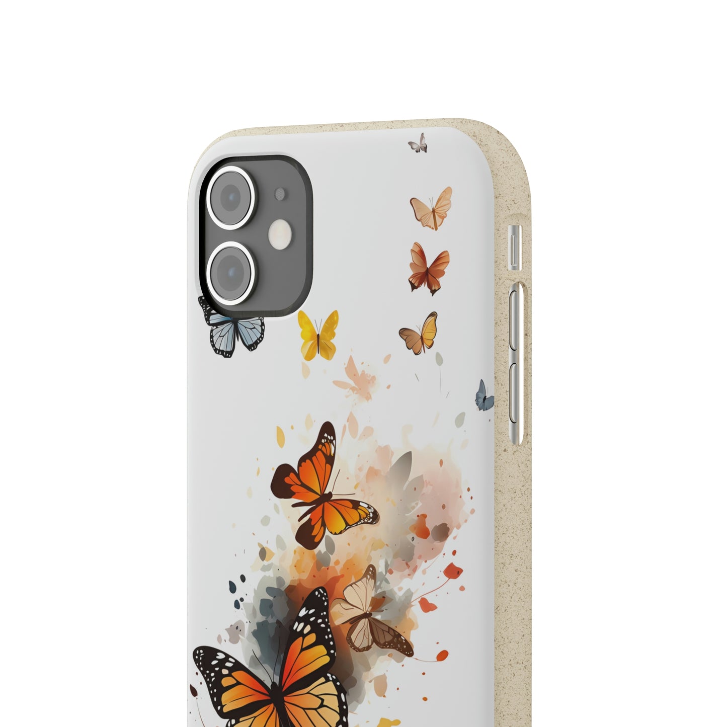 Colorful Butterflies | Biodegradable iPhone Case