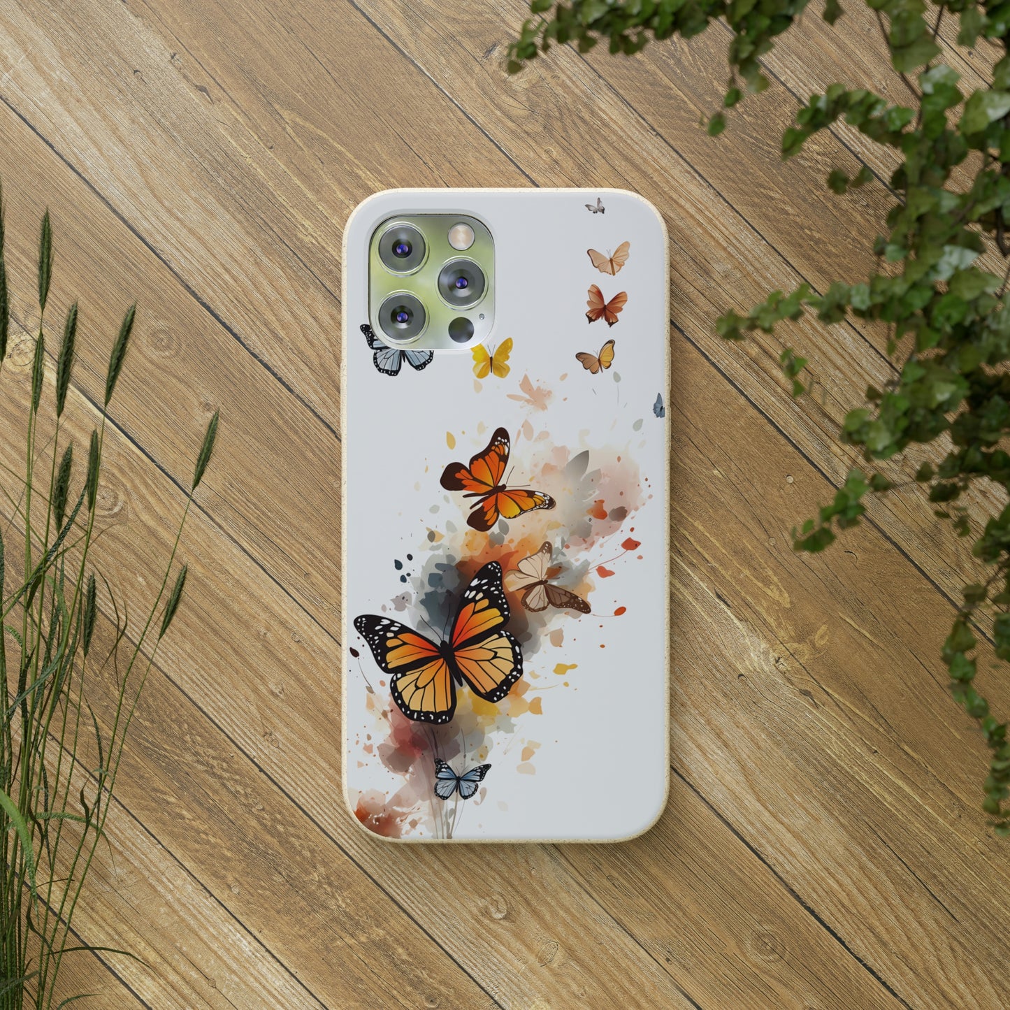 Colorful Butterflies | Biodegradable iPhone Case